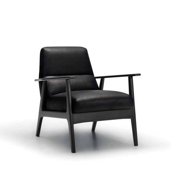 jack armchair in black
