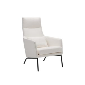 Siri in white leather